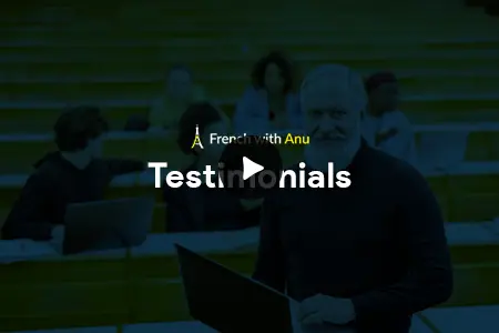 French with Anu - Testimonial Image